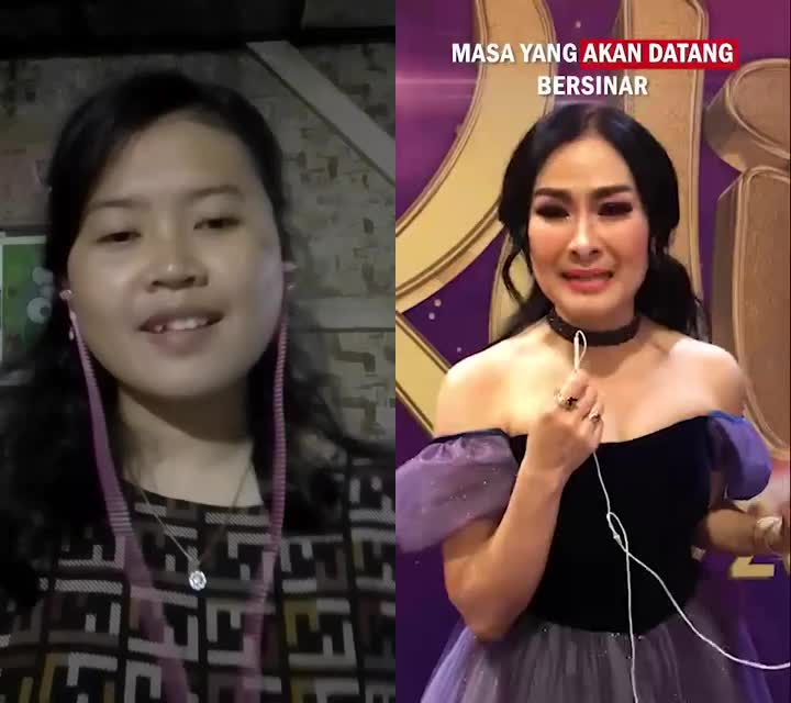 popcorn duet challenge with Iis Dahlia jingle KDI 