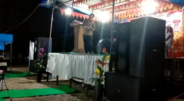 lagu kenangan dalam acara menyampaikan visi dan misi calon wali nagari lubuk alai periode tahun 2022-2028 di kenagarian lubuk alai kecamatan