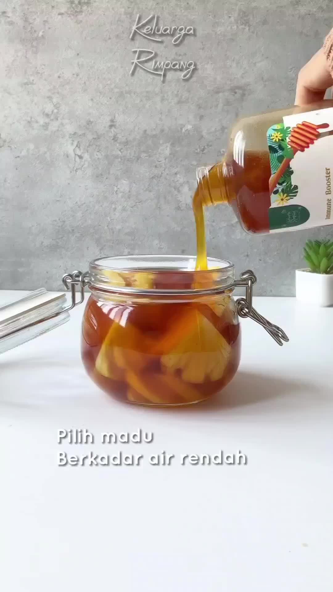 fermentasi madu