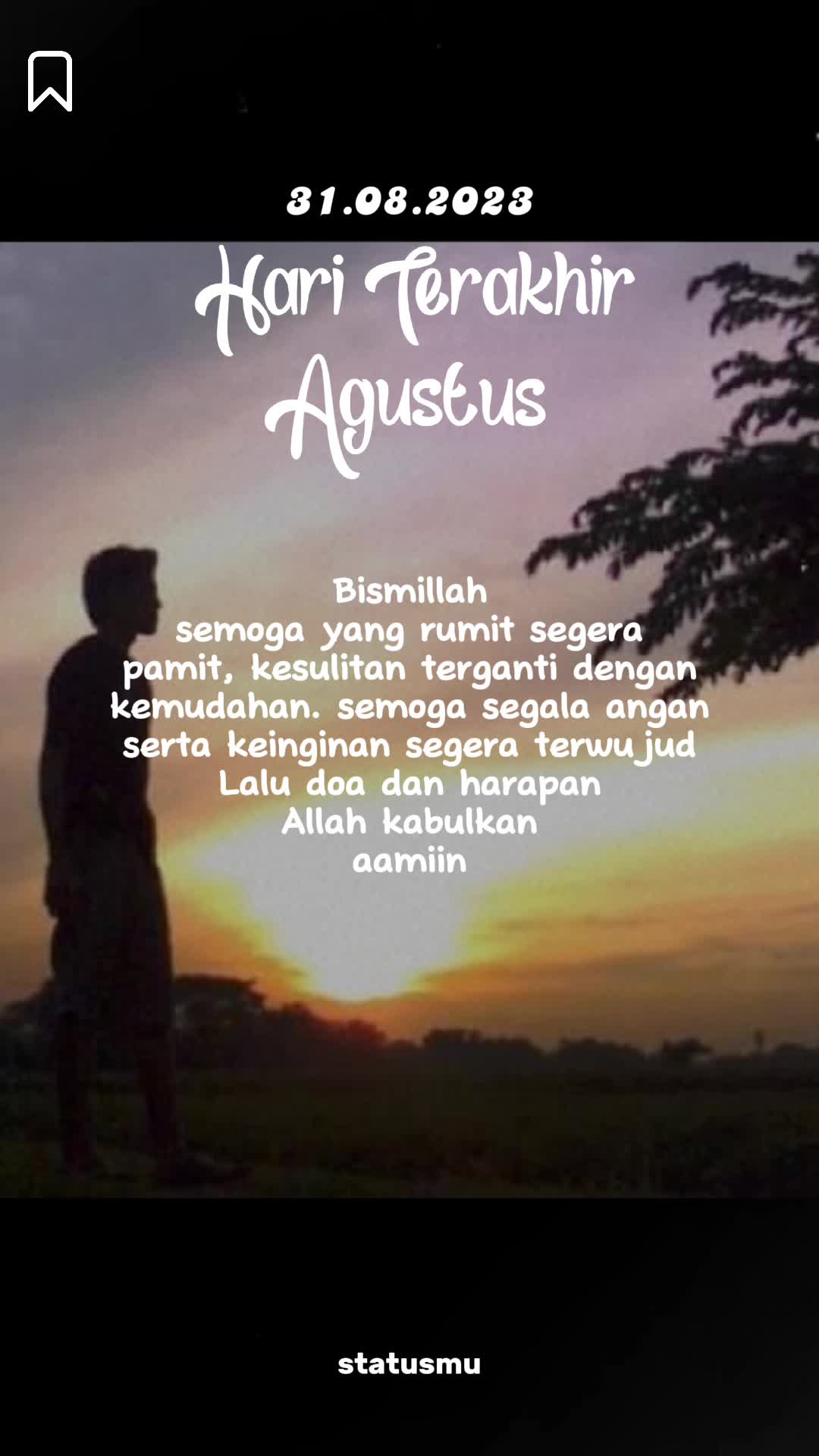 bye august.. #semuaorang