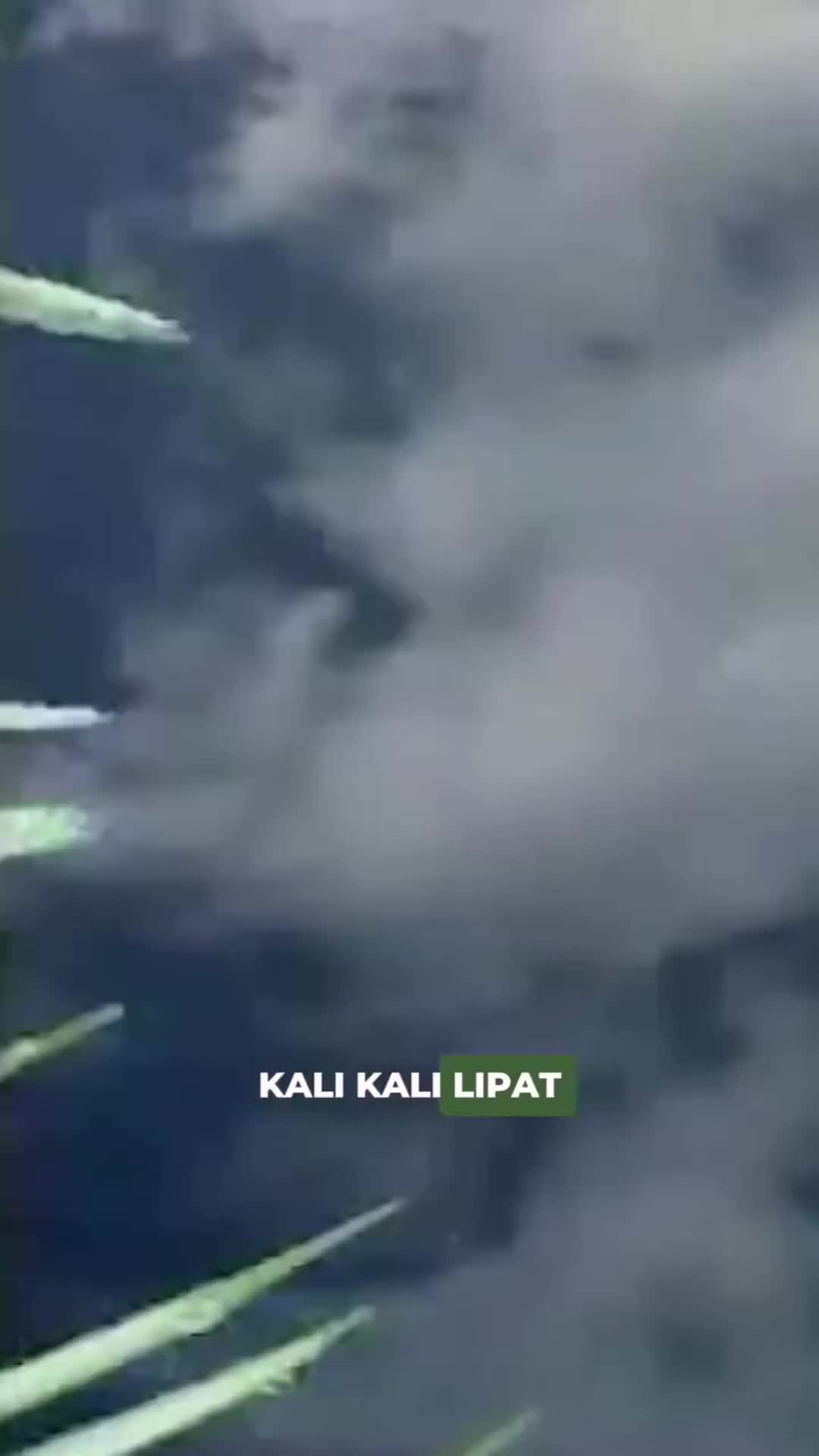 Bromo setelah habis terbakar