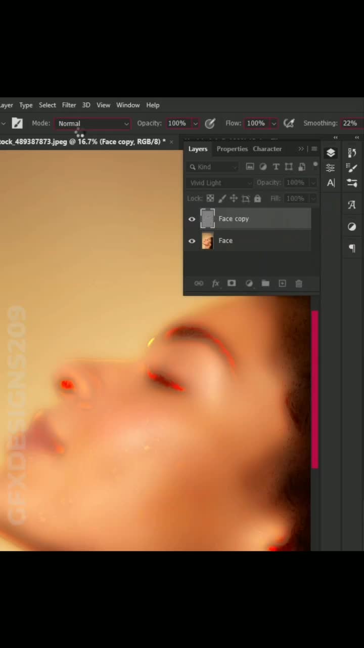 Cara membuat wajah jadi mulus di photoshop