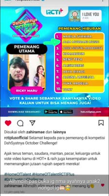 Permisi...numpang ikLan ( I Love you ) di buang sayang toLong bantu Love vote foLow share coment thanks for watching