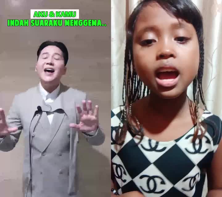 nyanyi sama mas rangga