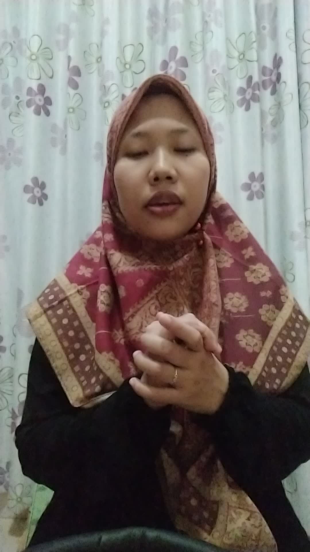Assalamualaikum.. bismillah 🙂 DwiRahmaYutiara_26th_Palembang_LawKanaBainanalHabib #VoiceOfRamadanGTV
