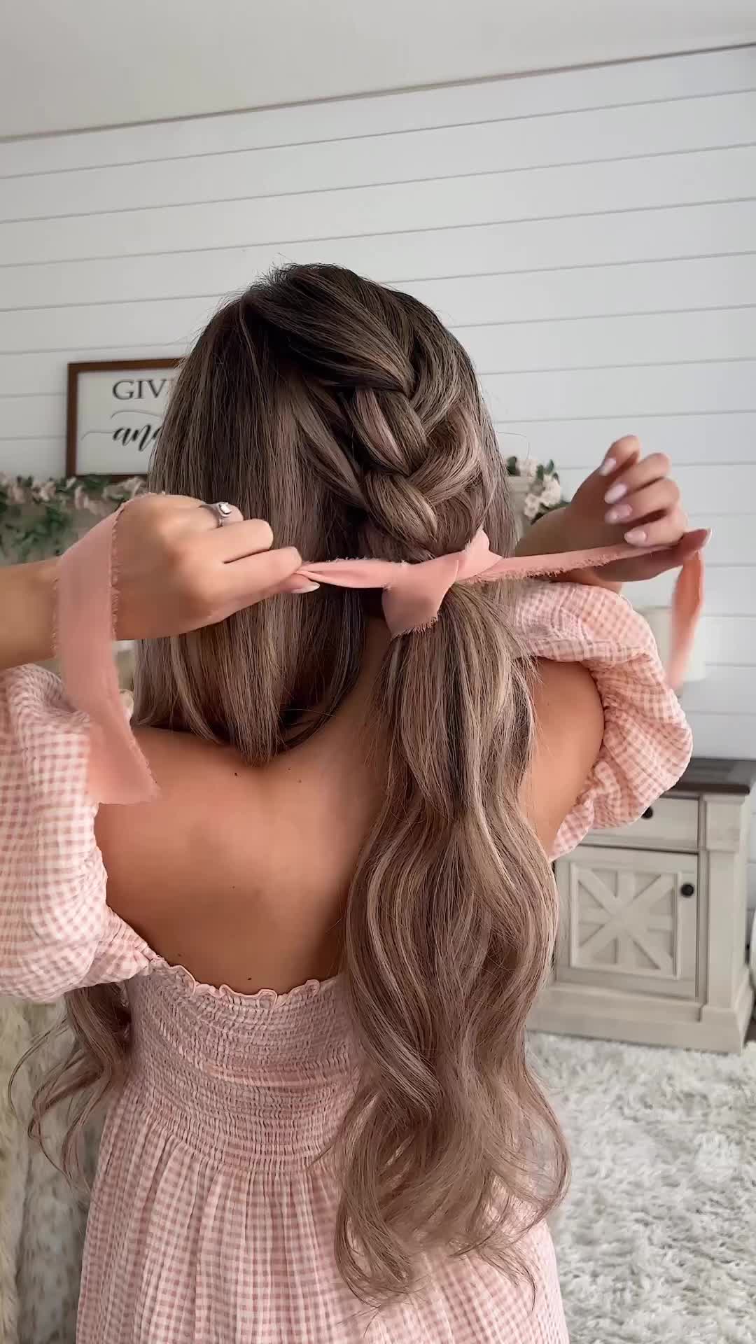 Romantic hairstyle
