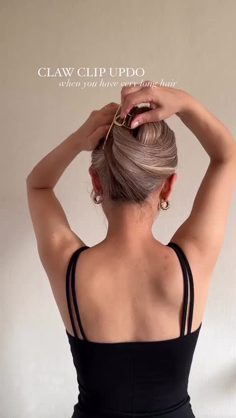 Claw clip up do tutorial