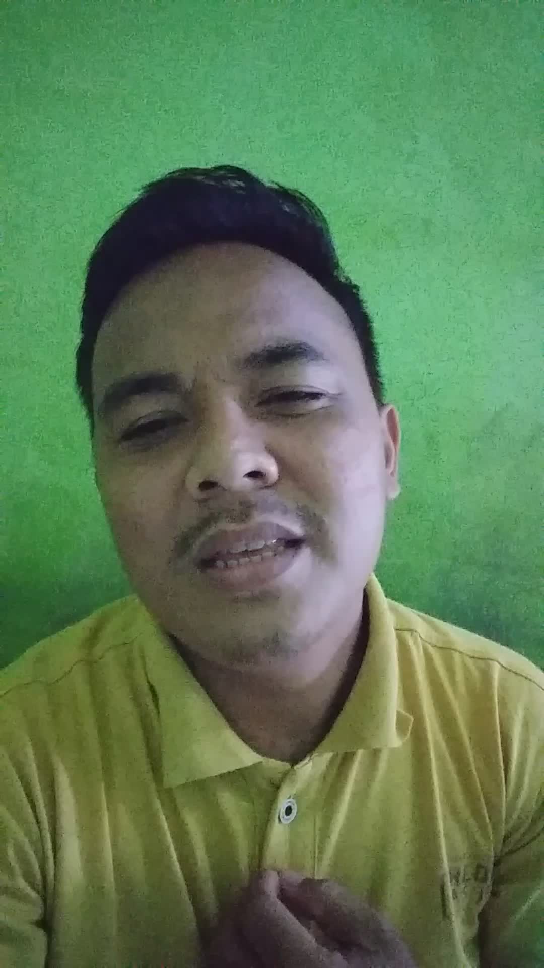 Ramdan vafo rianto (33 tahun), judul lagu Kulepas dengan ikhlas #OnlineAuditionRisingstarIndonesiaDangdut