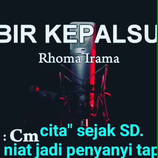 cover lagu Almr. Hj. Rhoma irama | Tabir kepalsuan