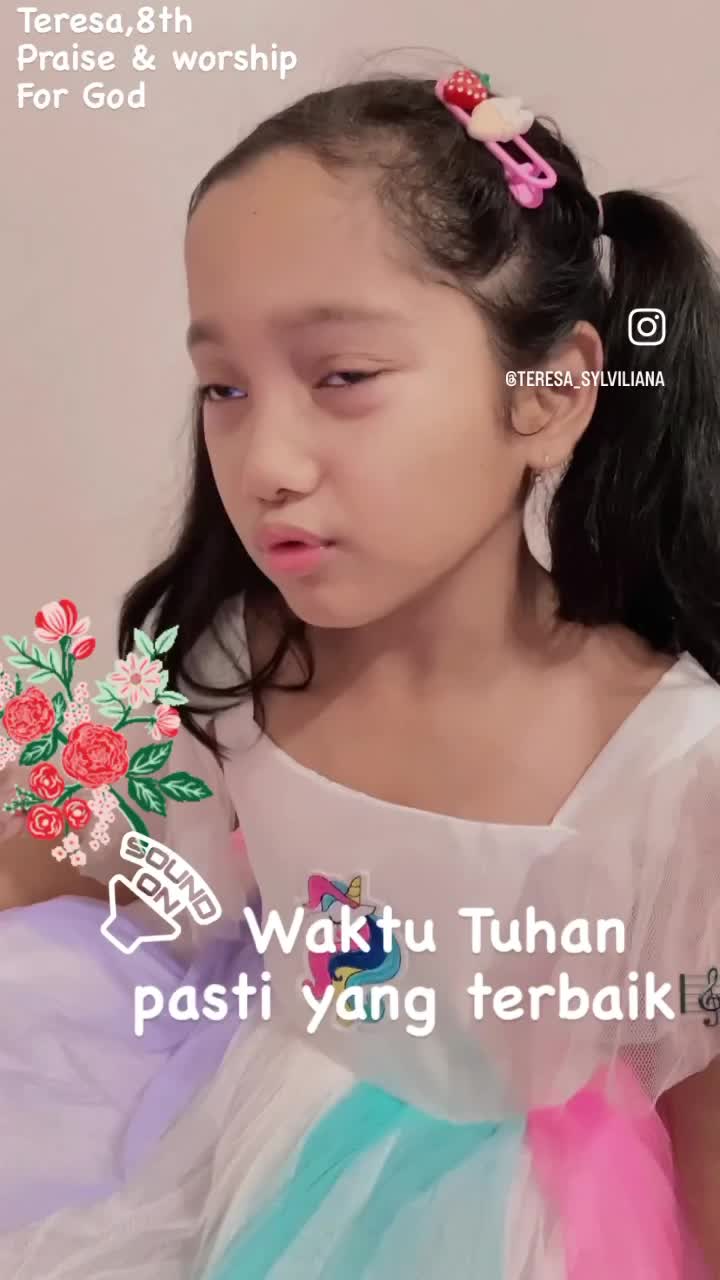Waktu Tuhan pasti yang terbaik, instagram@teresa_sylviliana