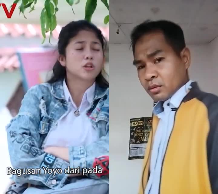 YOYO MAKAN KERUPUK KULIT-CEMBURU DEH DIA