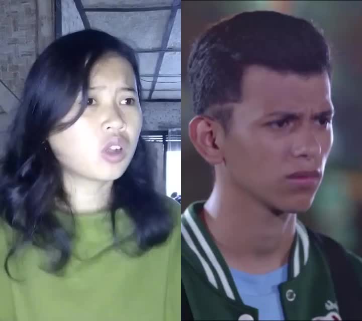 Rifa marah sama sahabat nya, nama Teja asal Garut 