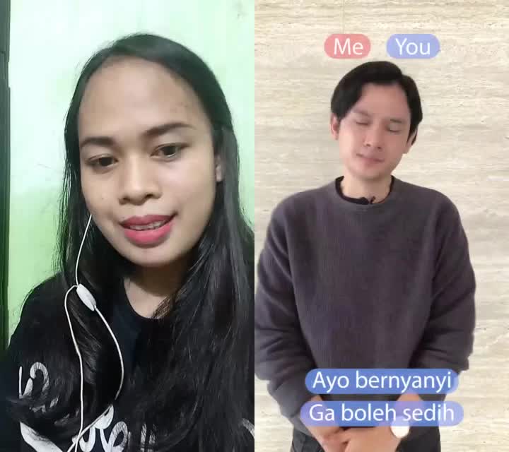  bukan malu sama kucing ,malu sma suara sendiri  wkwkwk