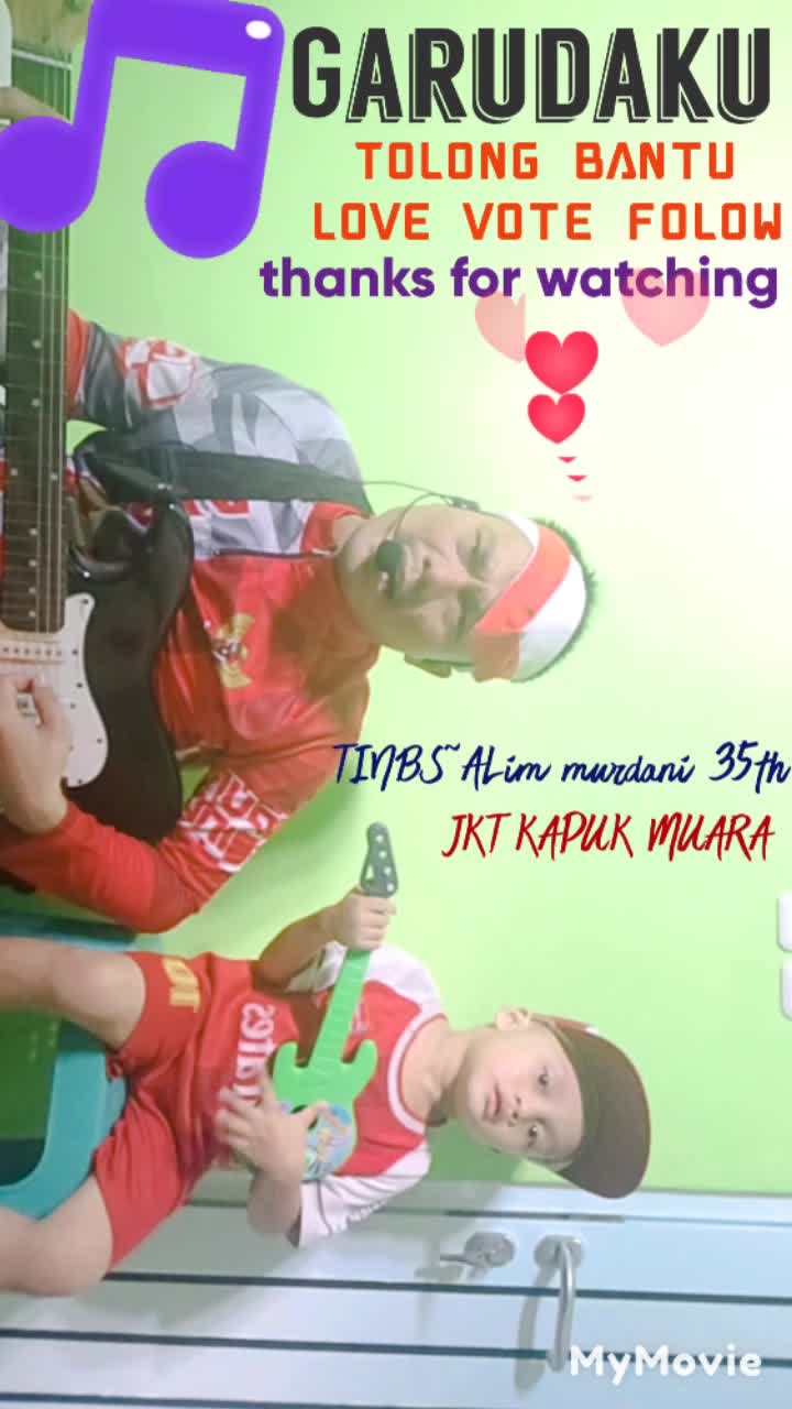 TINBS ALIM MURDANI 35thn Jakarta GARUDAKU (Lagu Ciptaan Sendiri) toLong bantu Love vote foLow share coment thanks for watching #TINBS#