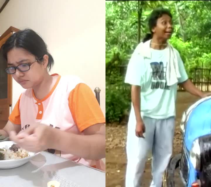 belum makan sih, makanya marah2 mulu