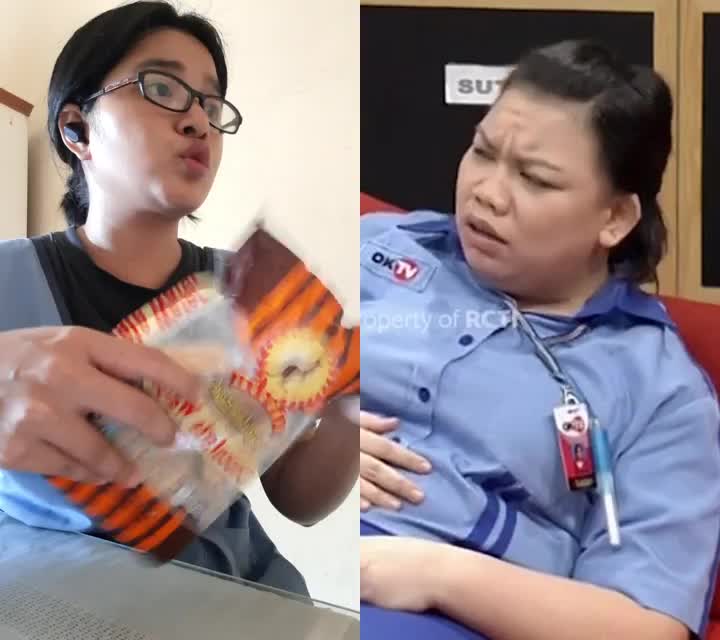 tadi ditawarin makanan gak mau, sekarang sakit ngomel...