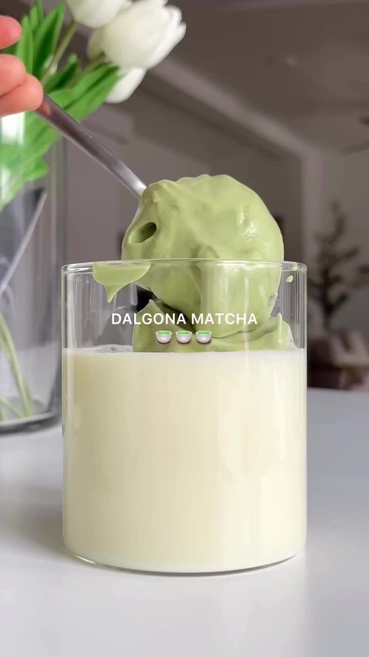 Matcha dalgona