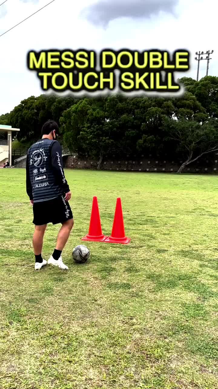 Messi Double Touch Skill 3