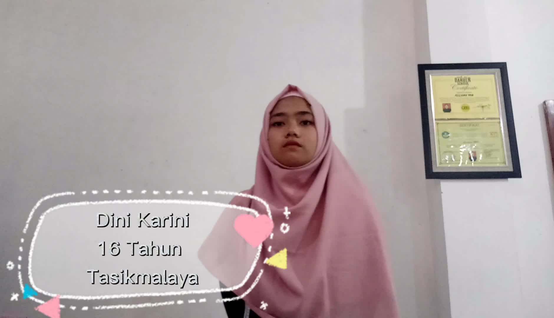Dini Karini - 16 Tahun - Tasikmalaya - IBU NEW SAKHA