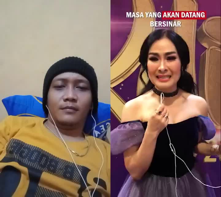 duet mesra bareng iis dahlia