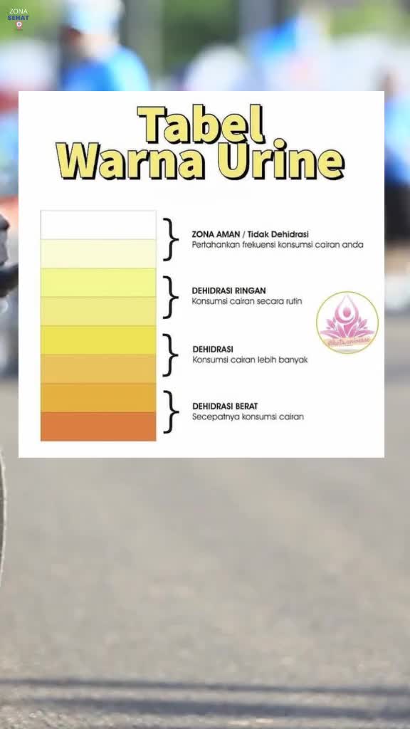 tabel warna urine