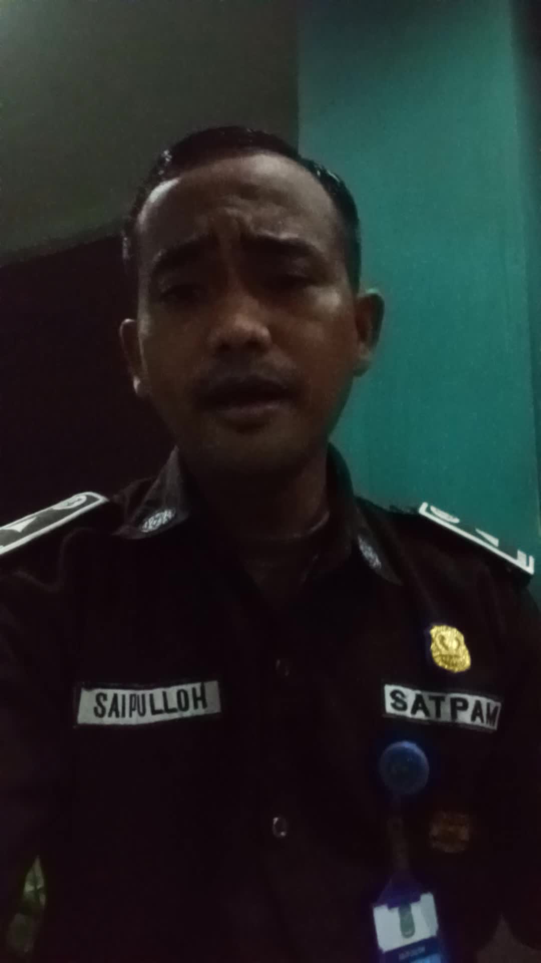 nama SAIPULLOH asal Bogor usia 35 th pekerjaan satpam #onlineauditionrisingstarindonesia