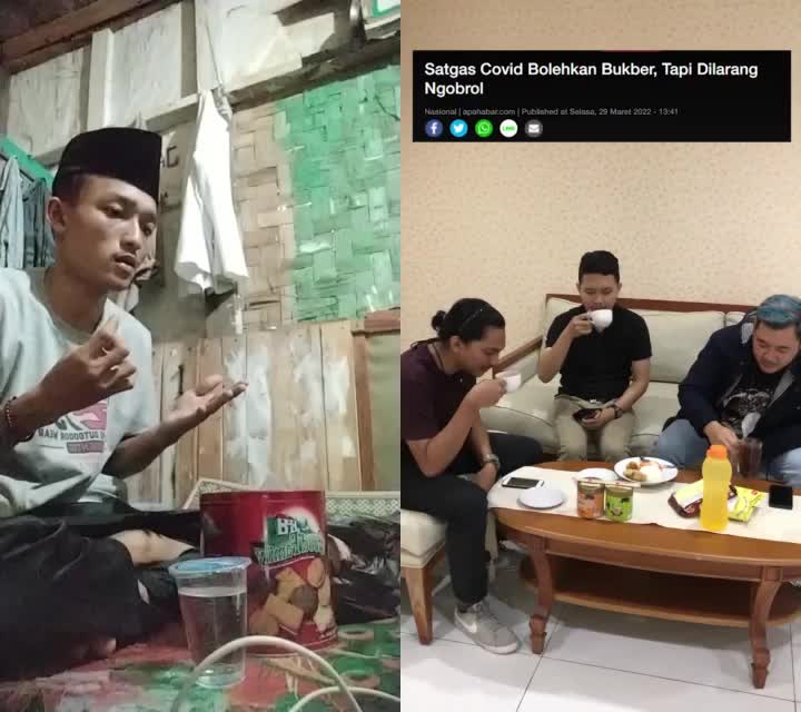 Bukber di larang ngomong