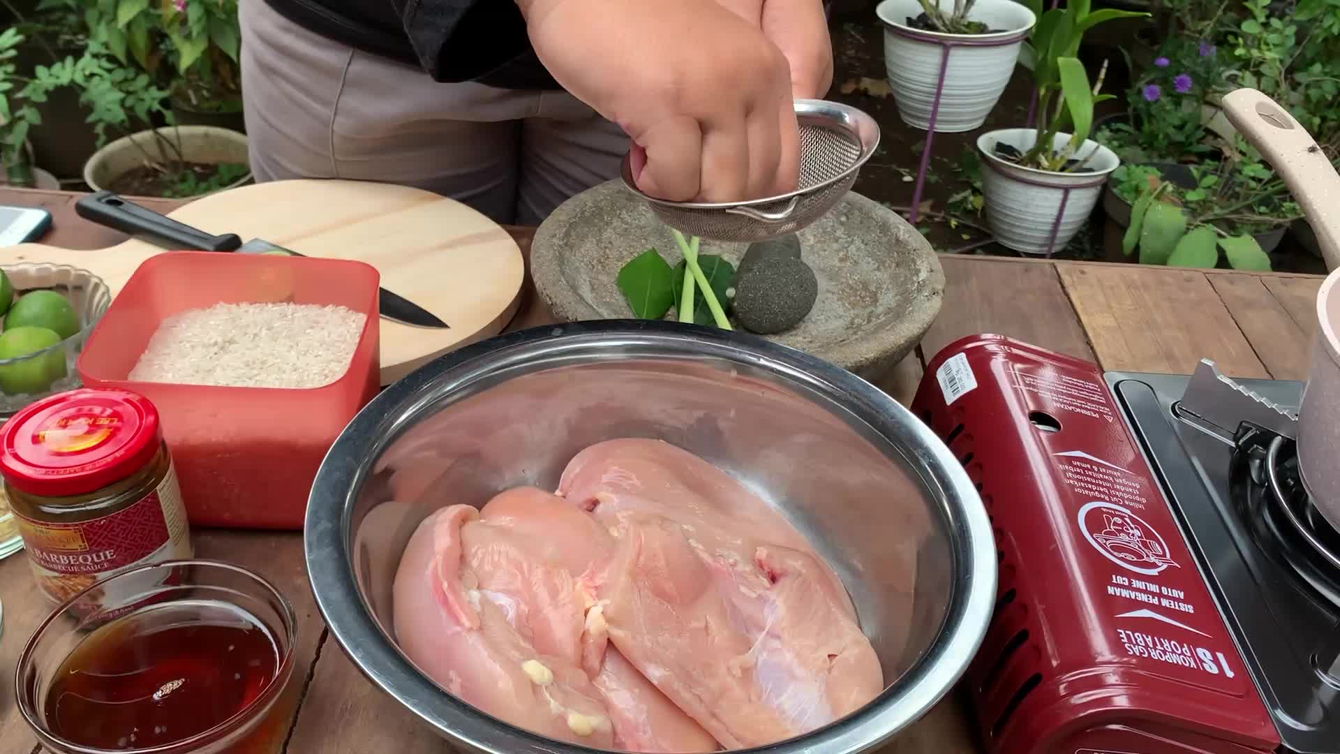 nasi telang ayam charsiu_ekoriyanti_banyumas_082225496829#onlineauditionmci9