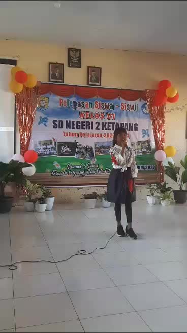 dapat undangan nyanyi dari kls 6.