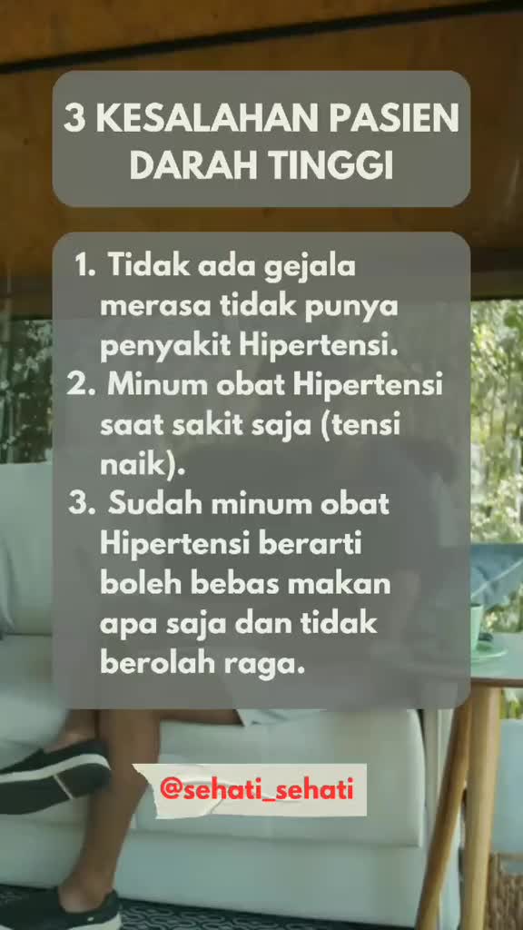 kesalahan pasien darah tinggi