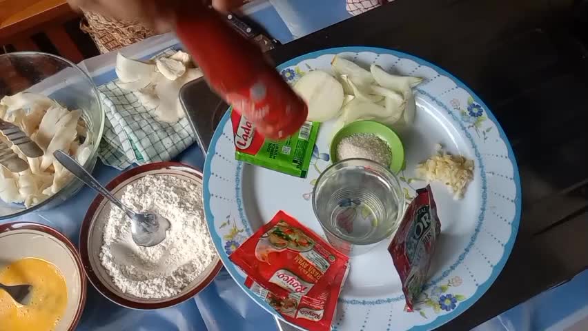 Jamur Crispy Asam Manis