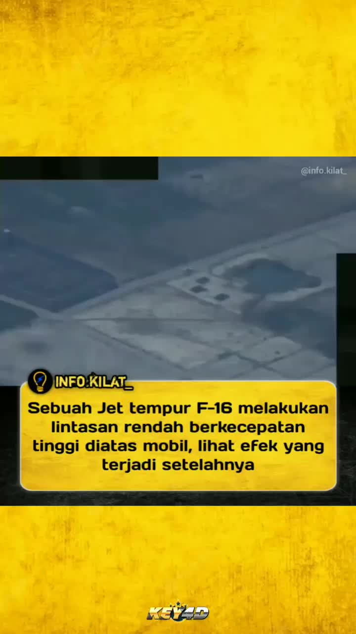 f16 terbang tendah
