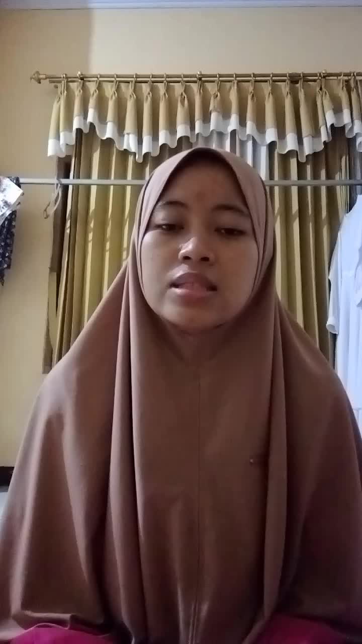 Ayuni umur 18 thn asal Serang Banten.lagu:Robbi khilaq.... bissmillahirrahmaanirrahiim