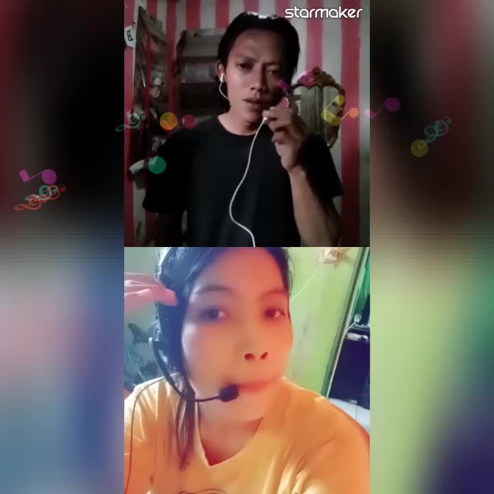 Duet  Bojoku #Rindunya Hatiku#,,,,perkenalkan Nama Saya Hari dari Bandung, pekerjaan Cuma kuli, Salam kenal Buat Semuanya I LOVE Rising Star