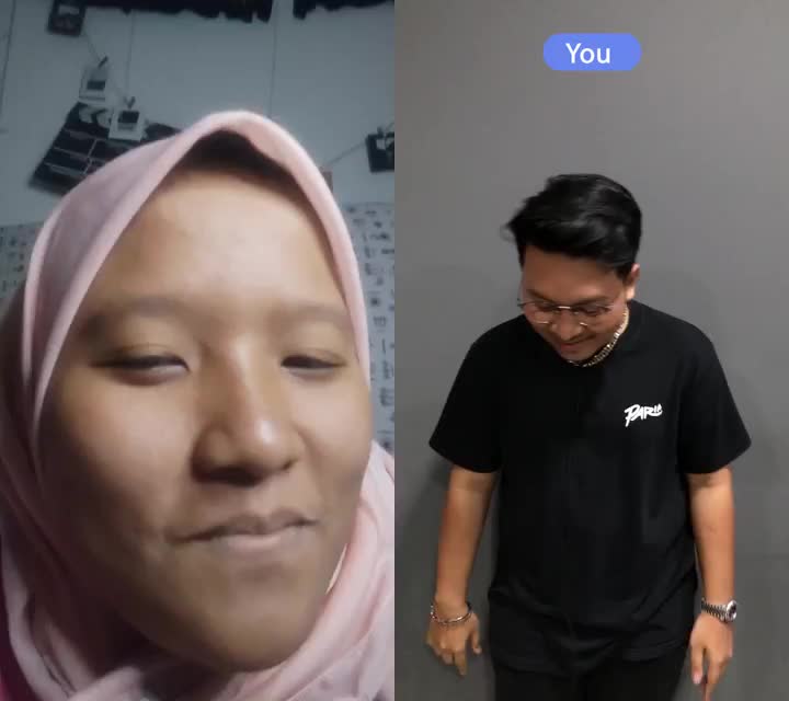 baju item jangan dampe lewat 