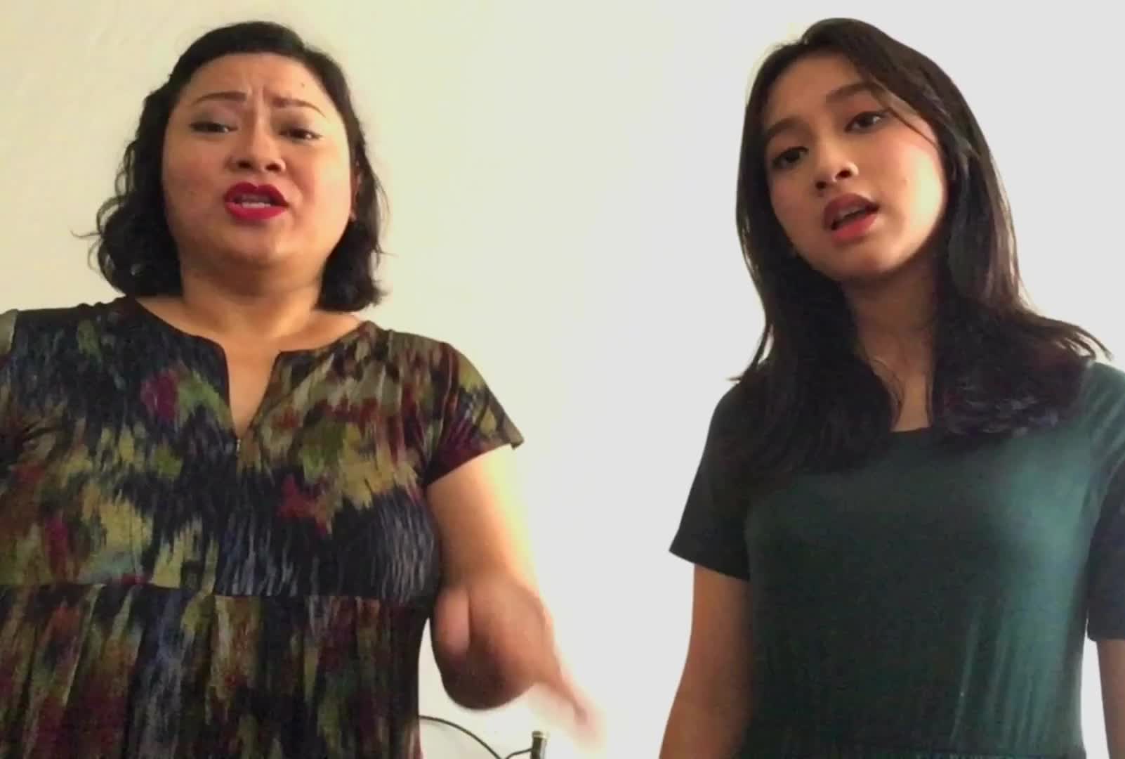 Mama Dini (39) & Adzra Zulfa (15) Kota Magelang - When You Believe #singlikemamagtv