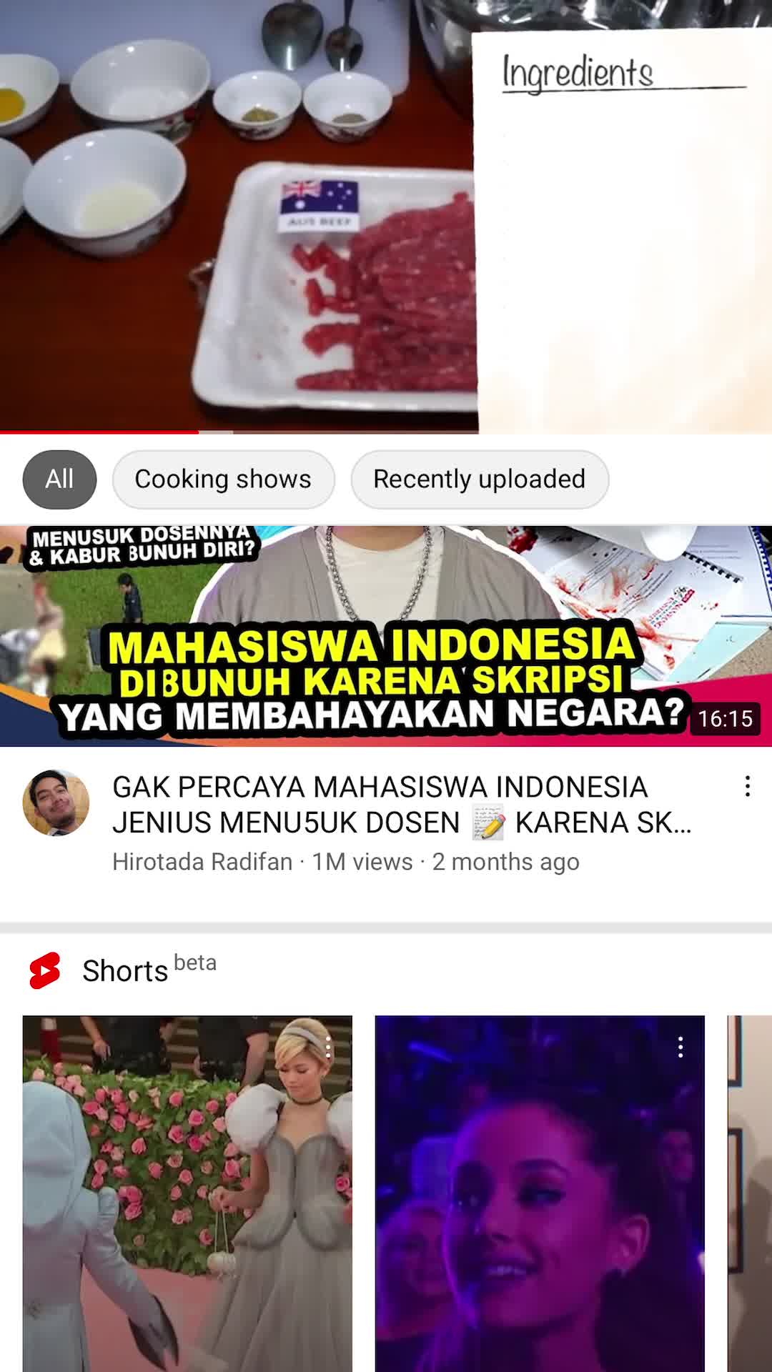 Membuat burger waktu pandemic