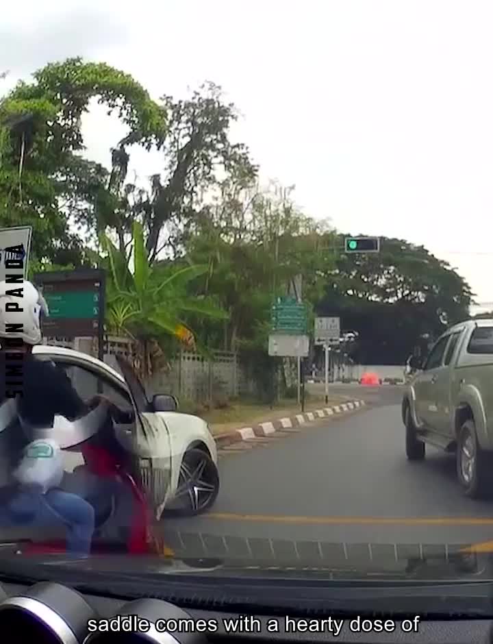 Epic motorcycle fail