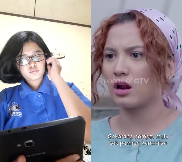 masih untung ada yg mau nempel samamu