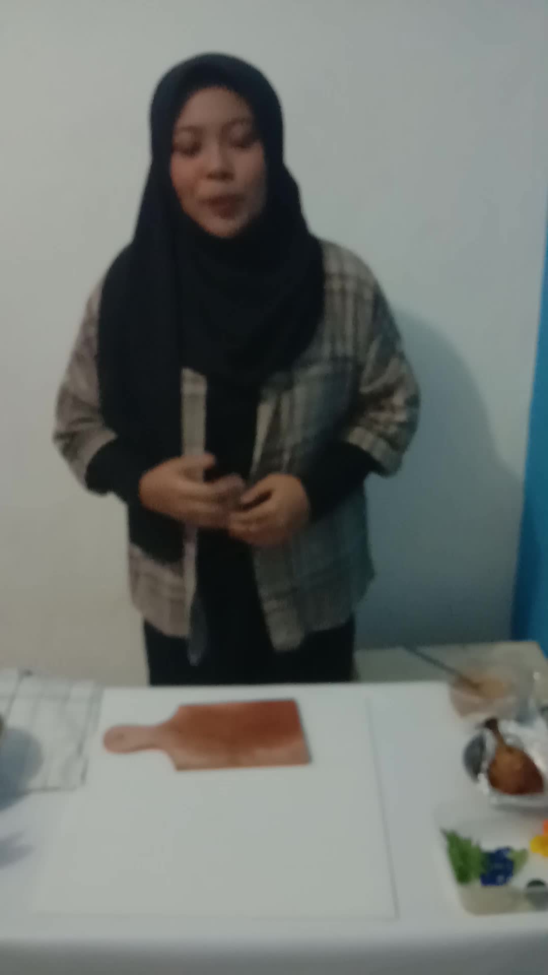 Nevita-22 tahun-Yogyakarta. Dish yang Terinspirasi dari "Sate Ambal (Chicken Lolipop with Tempe pure,Trancam,Sambal Tomat)" #audisionlinemi8