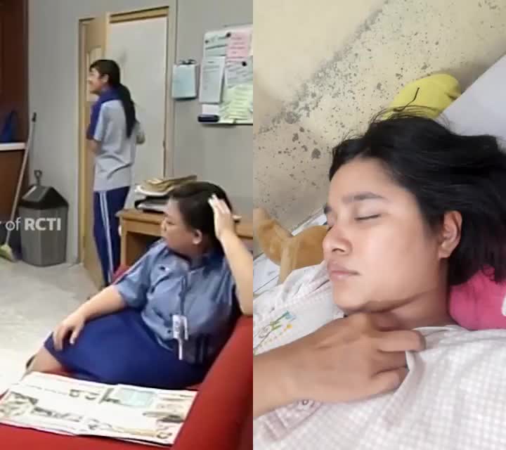 kasian bener dah bobo siang diganggu