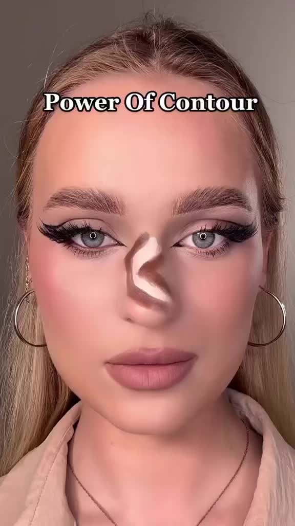 Efek contour bisa gini ya…🫣