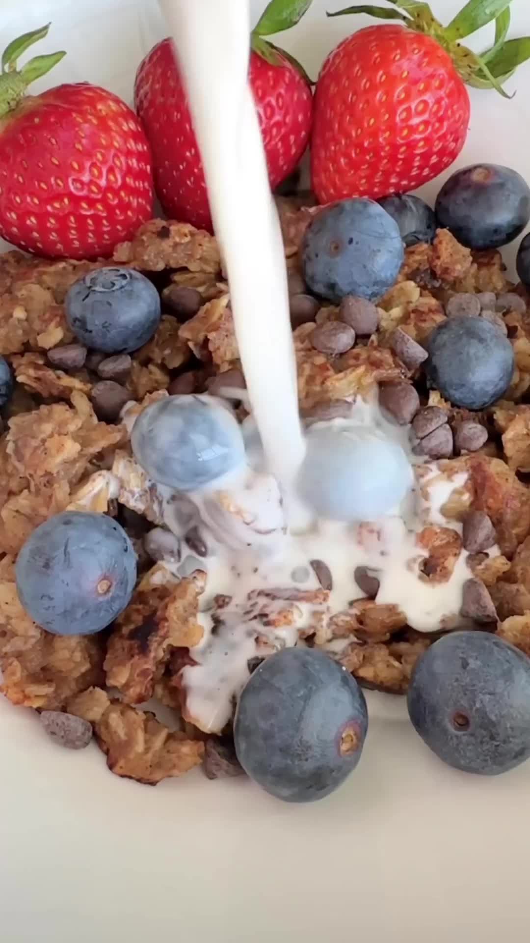 Bikin cereal pake oats🥰