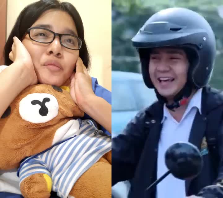 hati2 bawa motornya, nanti kepelanting. 