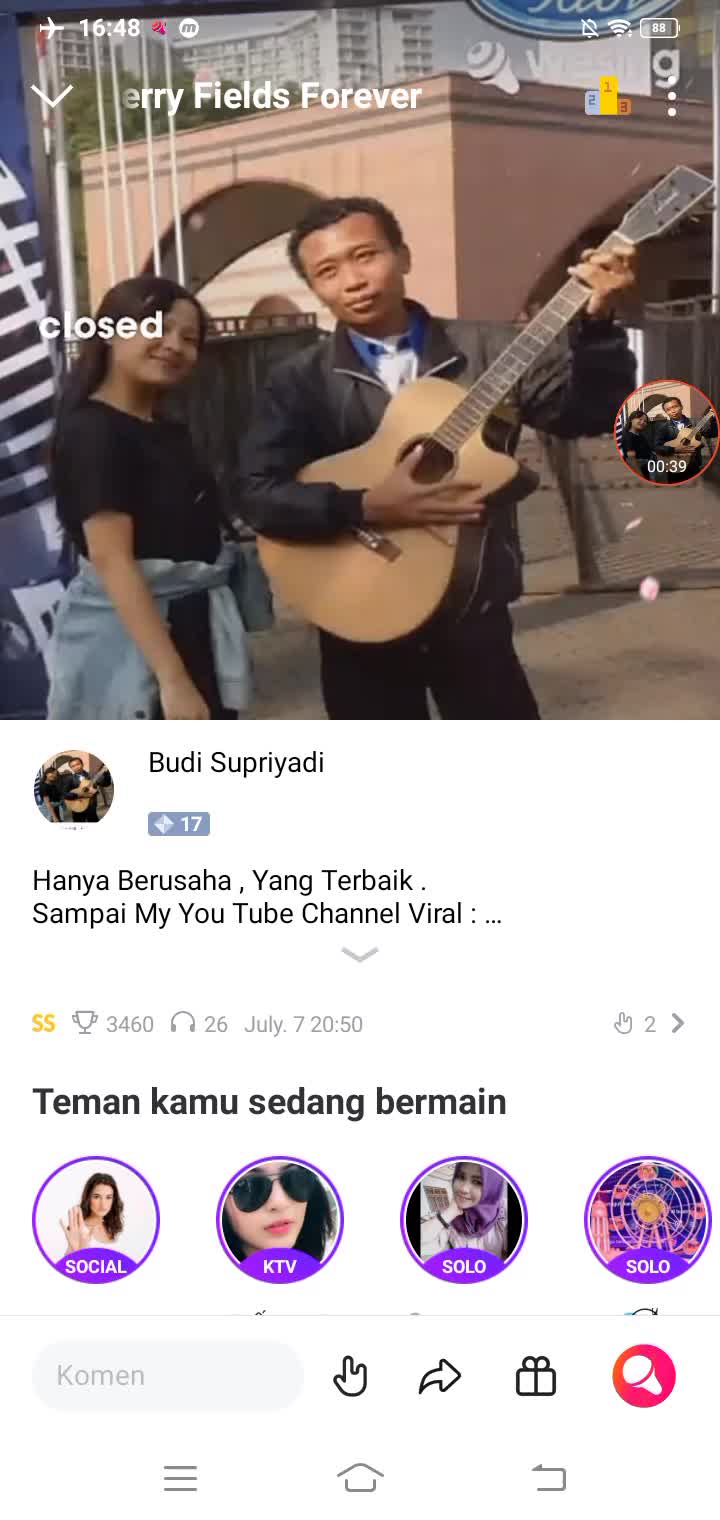 Don't Forget , Like Until Subscribe : https://youtu.be/5GhgYx842gA Ini Adalah Real Vocal : Budi Supriyadi , Indonesian Idol 2014 .