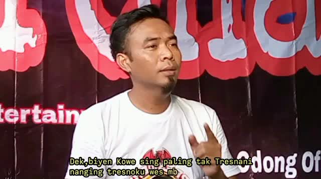 Kontes Ambyar Indonesia , Bagus odong , Magetan ,33 Tahun ,Singer & pencipta lagu Jawa timur,judul lagu KOWE NGLARANI KULO Cipt.Bagus odong