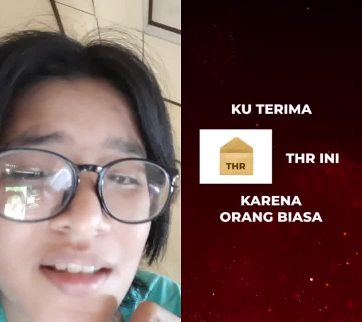 THR ini karna org biasa