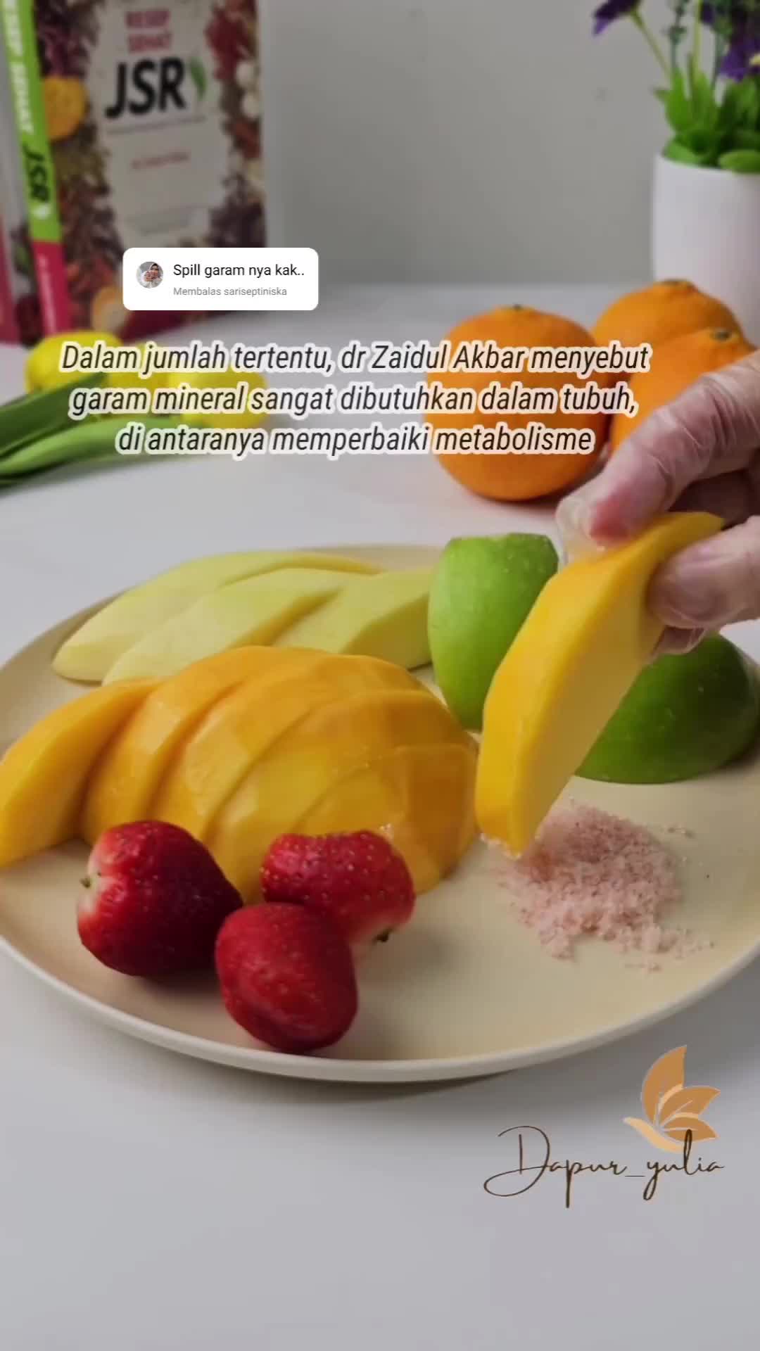 jangan musuhi garam