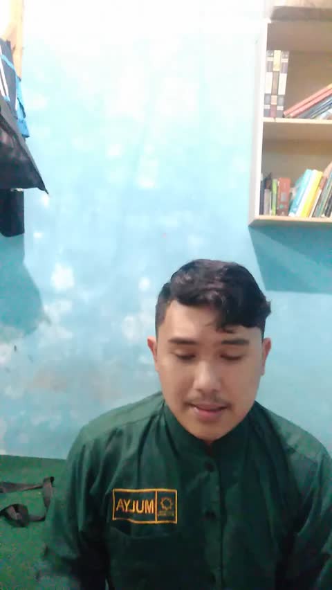 Assalamualaikum wr wb. saya Hadi Asrori, umur 23 Tahun, Asal Riau, judul lagu Qoddukal Mayyas_Gambus