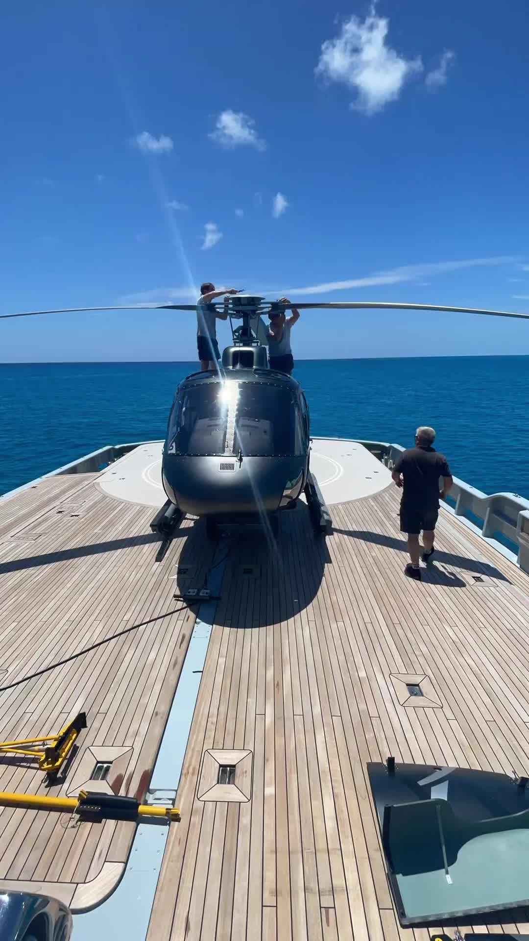 oh Gini nyimpen helicopter